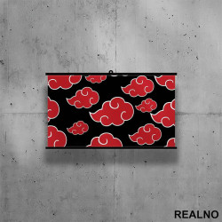 Akatsuki - Naruto - Poster sa nosačem