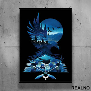 Book Of Ravenclaw - Harry Potter - Poster sa nosačem