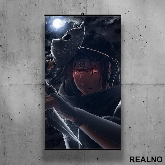 Itachi - Mask - Naruto - Poster sa nosačem
