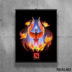 Phoenix - Dota 2 - Poster sa nosačem