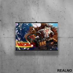 Juggernaut - Dota 2 - Poster sa nosačem