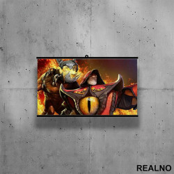 Warlock - Dota 2 - Poster sa nosačem