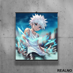 Killua - Hunter x Hunter - Poster sa nosačem Killua - Hunter x Hunter - Poster sa nosačem