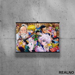 All Characters - Hunter x Hunter - Poster sa nosačem All Characters - Hunter x Hunter - Poster sa nosačem