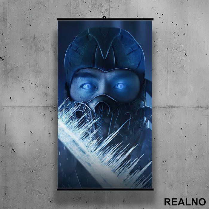 Sub Zero - Mortal Kombat - Poster sa nosačem