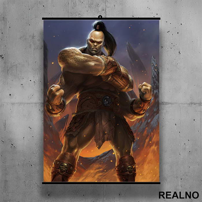 Goro - Mortal Kombat - Poster sa nosačem
