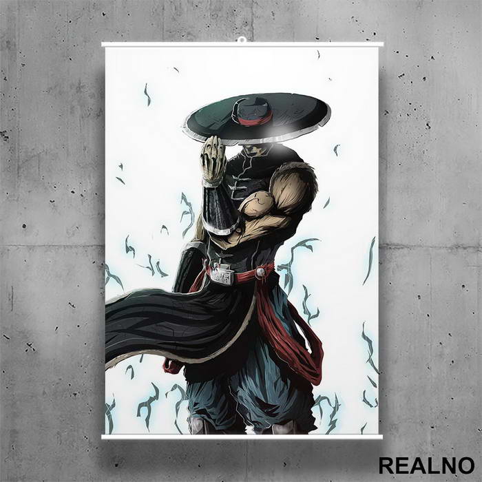 Kung Lao - Mortal Kombat - Poster sa nosačem