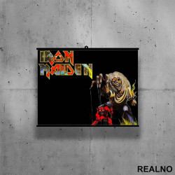 Iron Maiden - The Number of the Beast - Poster sa nosačem
