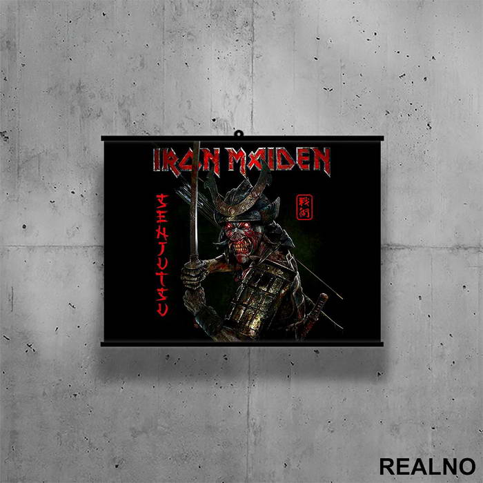 Iron Maiden - Senjutsu - Poster sa nosačem