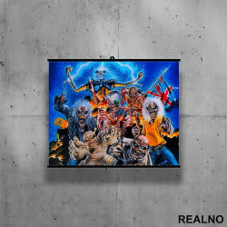 Iron Maiden - Best of the Beast - Poster sa nosačem