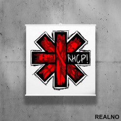 Red Hot Chili Peppers - Poster sa nosačem