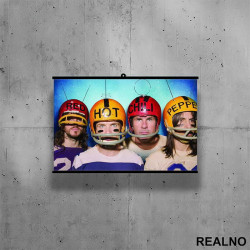 Red Hot Chili Peppers - Picture - Poster sa nosačem