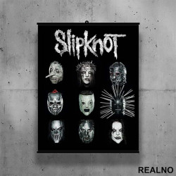 Slipknot - Black - Poster sa nosačem