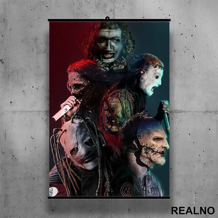 Slipknot - Picture - Poster sa nosačem