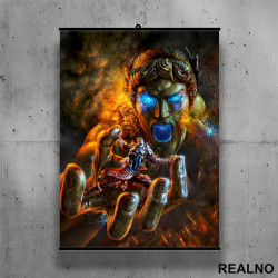Fight With Colossus of Rhodes - God Of War - Poster sa nosačem Fight With Colossus of Rhodes - God Of War - Poster sa nosačem