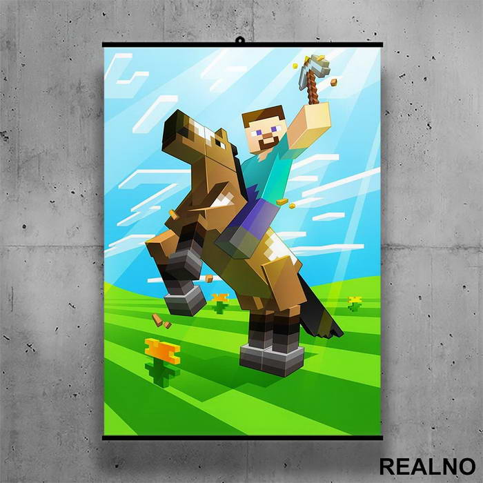 Sunbeam - Minecraft - Poster sa nosačem