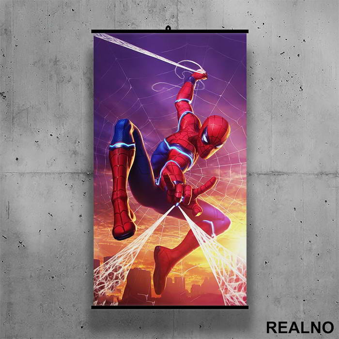 Spider Web - SpiderMan - Poster sa nosačem