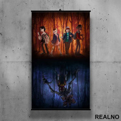 The Upside Down - Stranger Things - Poster sa nosačem The Upside Down - Stranger Things - Poster sa nosačem