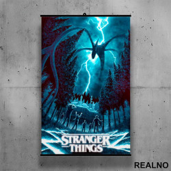 The Mind Flyer - Stranger Things - Poster sa nosačem The Mind Flyer - Stranger Things - Poster sa nosačem