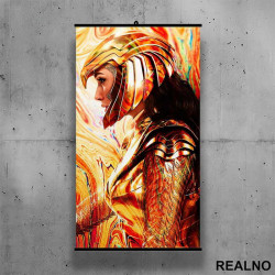 Golden - Wonder Woman - Poster sa nosačem