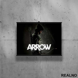Logo And Portrait - Arrow - Poster sa nosačem