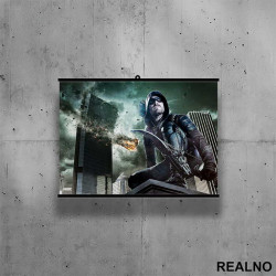 Watching Over The City - Arrow - Poster sa nosačem