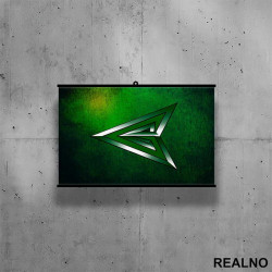 Green Arrowhead - Arrow - Poster sa nosačem