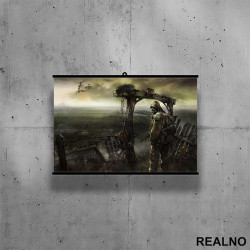 Looking Over The City - Chernobyl - Poster sa nosačem