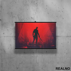Black Silhouette - Daredevil - Poster sa nosačem