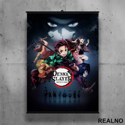 Logo - Kimetsu no Yaiba - Demon Slayer - Poster sa nosačem Logo - Kimetsu no Yaiba - Demon Slayer - Poster sa nosačem