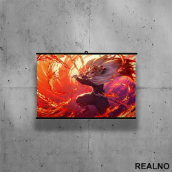 Kyojuro Rengoku - Demon Slayer - Poster sa nosačem Kyojuro Rengoku - Demon Slayer - Poster sa nosačem