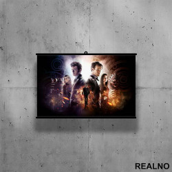 Illustration - Doctor Who - Poster sa nosačem