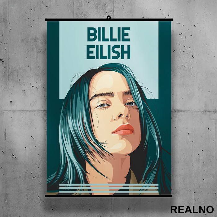 Blue - Billie Eilish - Muzika - Poster sa nosačem