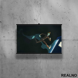 Floating Doctor - Doctor Who - Poster sa nosačem