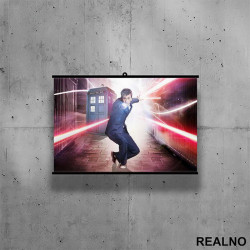 Light Lines - Doctor Who - Poster sa nosačem