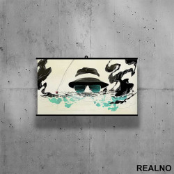 White - Fear and Loathing in Las Vegas - Poster sa nosačem