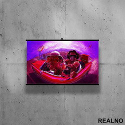 Purple - Fear and Loathing in Las Vegas - Poster sa nosačem