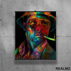 Raoul Duke - Fear and Loathing in Las Vegas - Poster sa nosačem