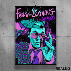 Fear and Loathing in Las Vegas | Occult & Obscure Clothing | Night Channels White / 2X-Large - Men's Tee