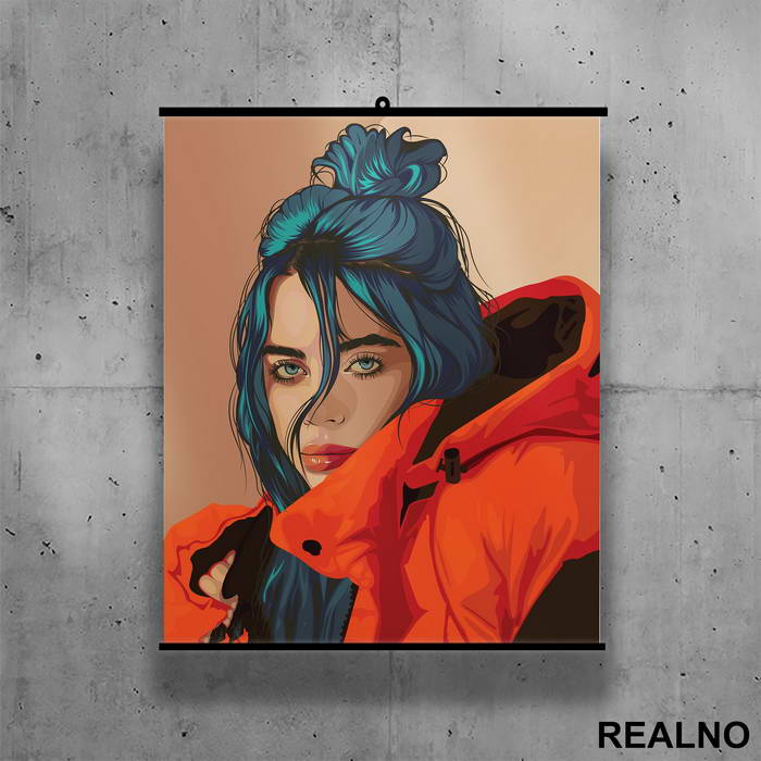 Orange Jacket - Billie Eilish - Muzika - Poster sa nosačem