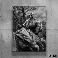 Uruk-Hai - Lord Of The Rings - LOTR - Poster sa nosačem Uruk-Hai - Lord Of The Rings - LOTR - Poster sa nosačem