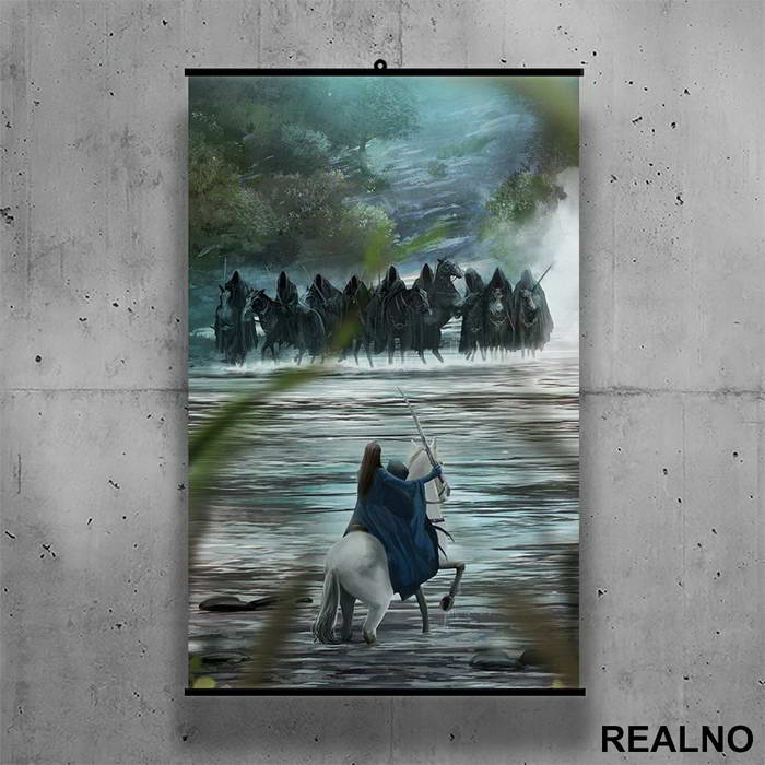 Ready For The Fight - Lord Of The Rings - LOTR - Poster sa nosačem
