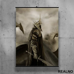 Sauron - Grey - Lord Of The Rings - LOTR - Poster sa nosačem Sauron - Grey - Lord Of The Rings - LOTR - Poster sa nosačem
