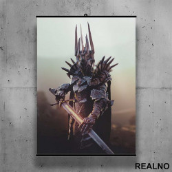 Sauron With Sword - Lord Of The Rings - LOTR - Poster sa nosačem Sauron With Sword - Lord Of The Rings - LOTR - Poster sa nosačem
