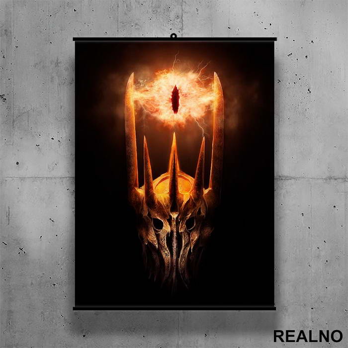 Eye of Sauron - Lord Of The Rings - LOTR - Poster sa nosačem