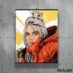 Yellow Sky - Billie Eilish - Muzika - Poster sa nosačem