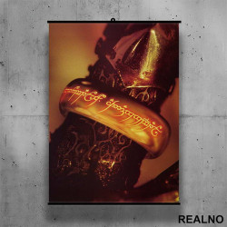 The Ring - Lord Of The Rings - LOTR - Poster sa nosačem The Ring - Lord Of The Rings - LOTR - Poster sa nosačem