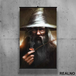 Gandalf - Pencil Drawing - Lord Of The Rings - LOTR - Poster sa nosačem Gandalf - Pencil Drawing - Lord Of The Rings - LOTR - Poster sa nosačem