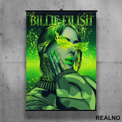 Neon Green - Billie Eilish - Muzika - Poster sa nosačem