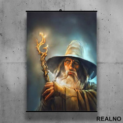 Staff of Gandalf - Lord Of The Rings - LOTR - Poster sa nosačem Staff of Gandalf - Lord Of The Rings - LOTR - Poster sa nosačem